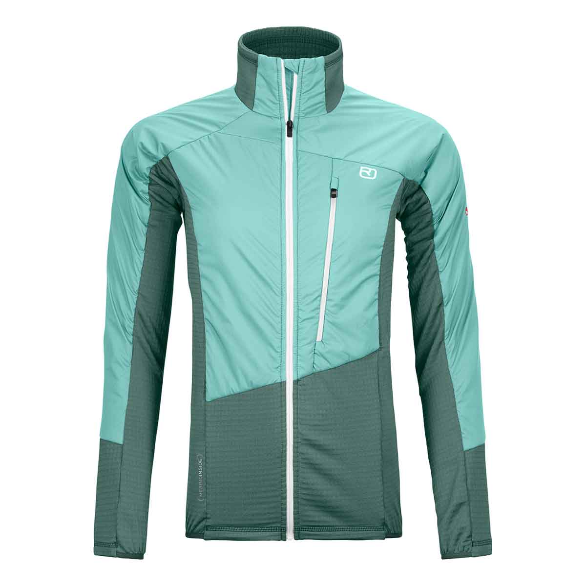 Ortovox Westalpen Swisswool Hybrid Jacket Women's in Dark Arctic Grey